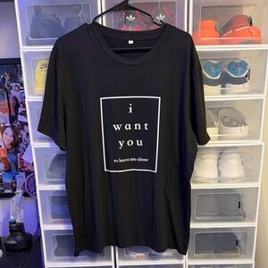 Black Graphic T-Shirt